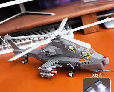 武直10飞机模型